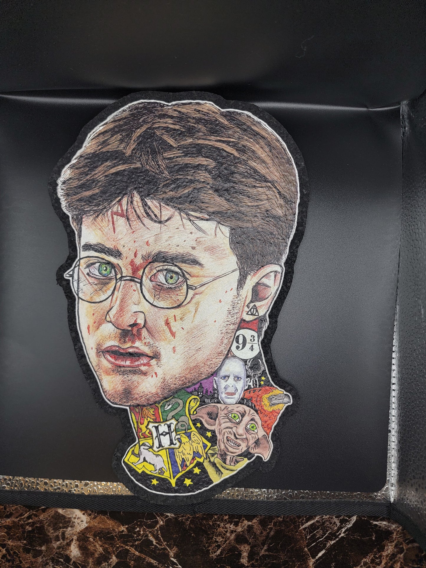 Harry Potter Moodmat by Little Sam (Forever Rising) x Hippie Hussle