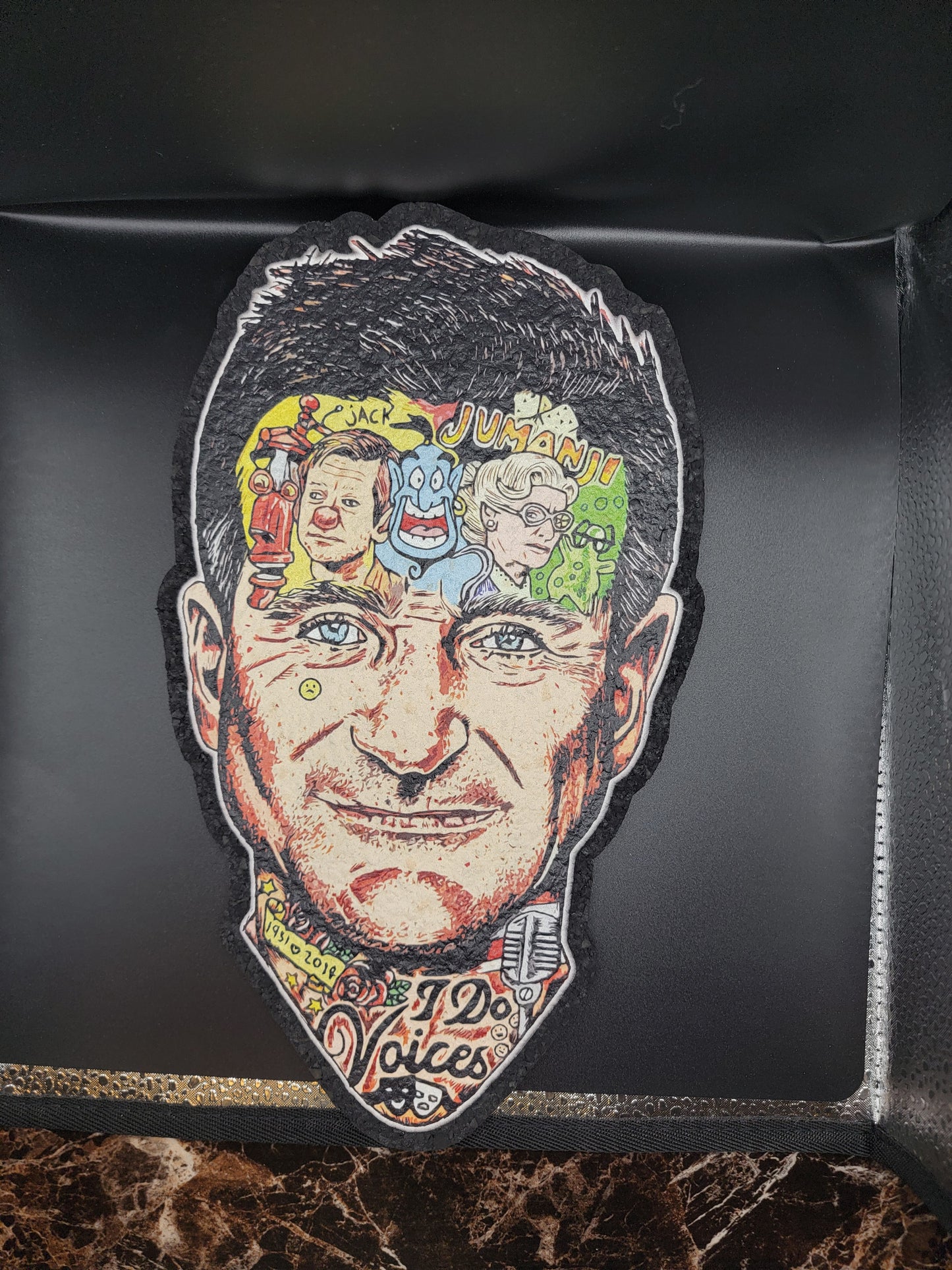 Robin Williams Moodmat by Little Sam (Forever Rising) x Hippie Hussle