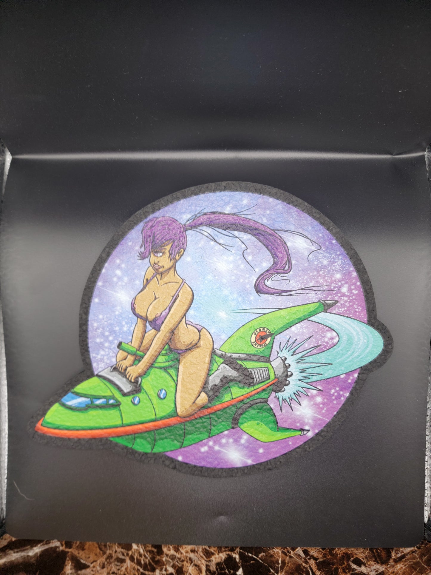 Leela Planet Express Moodmat by Dark Mountain Cult