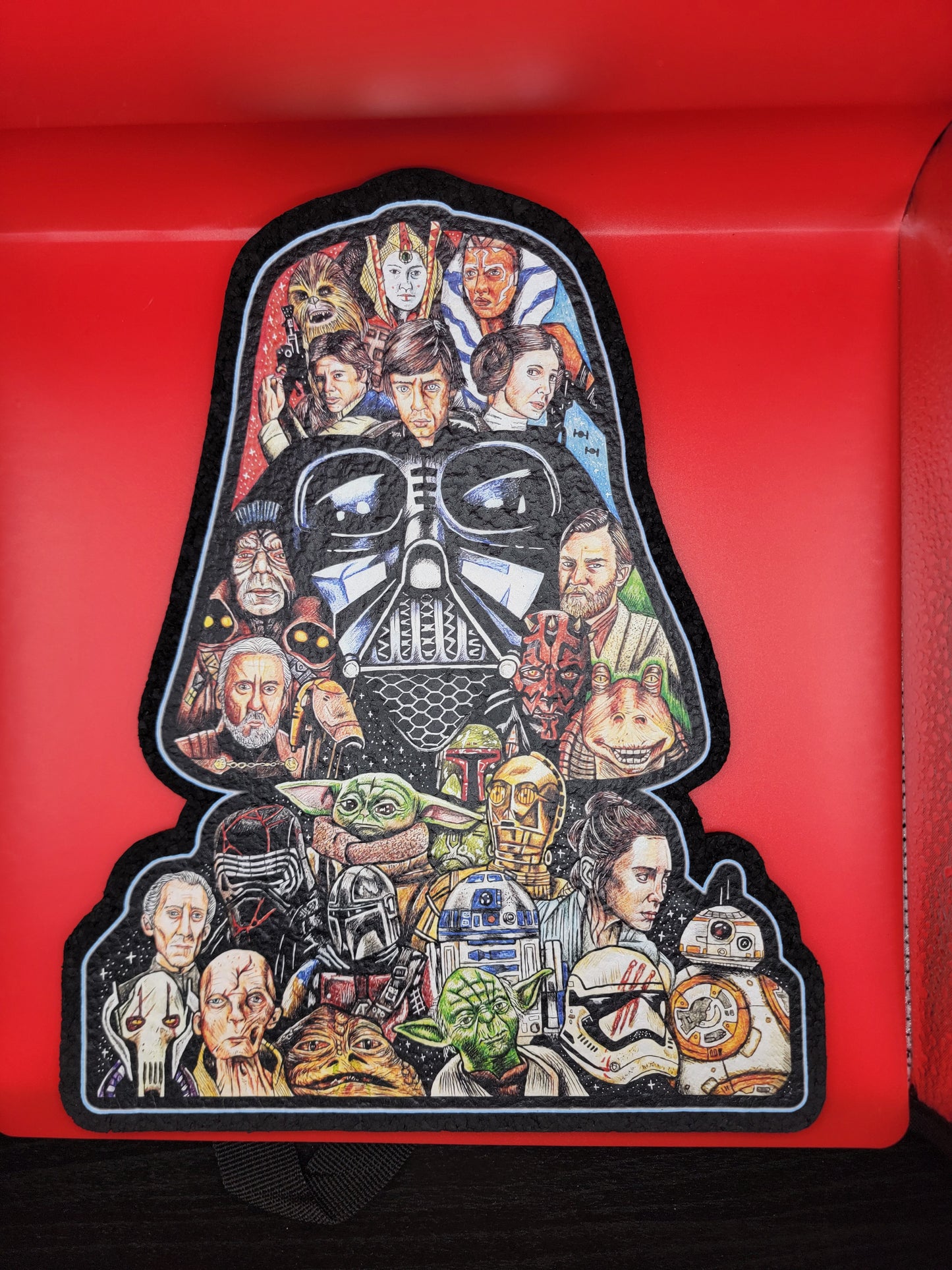 Darth Vader Moodmat by Little Sam (Forever Rising) x Hippie Hussle