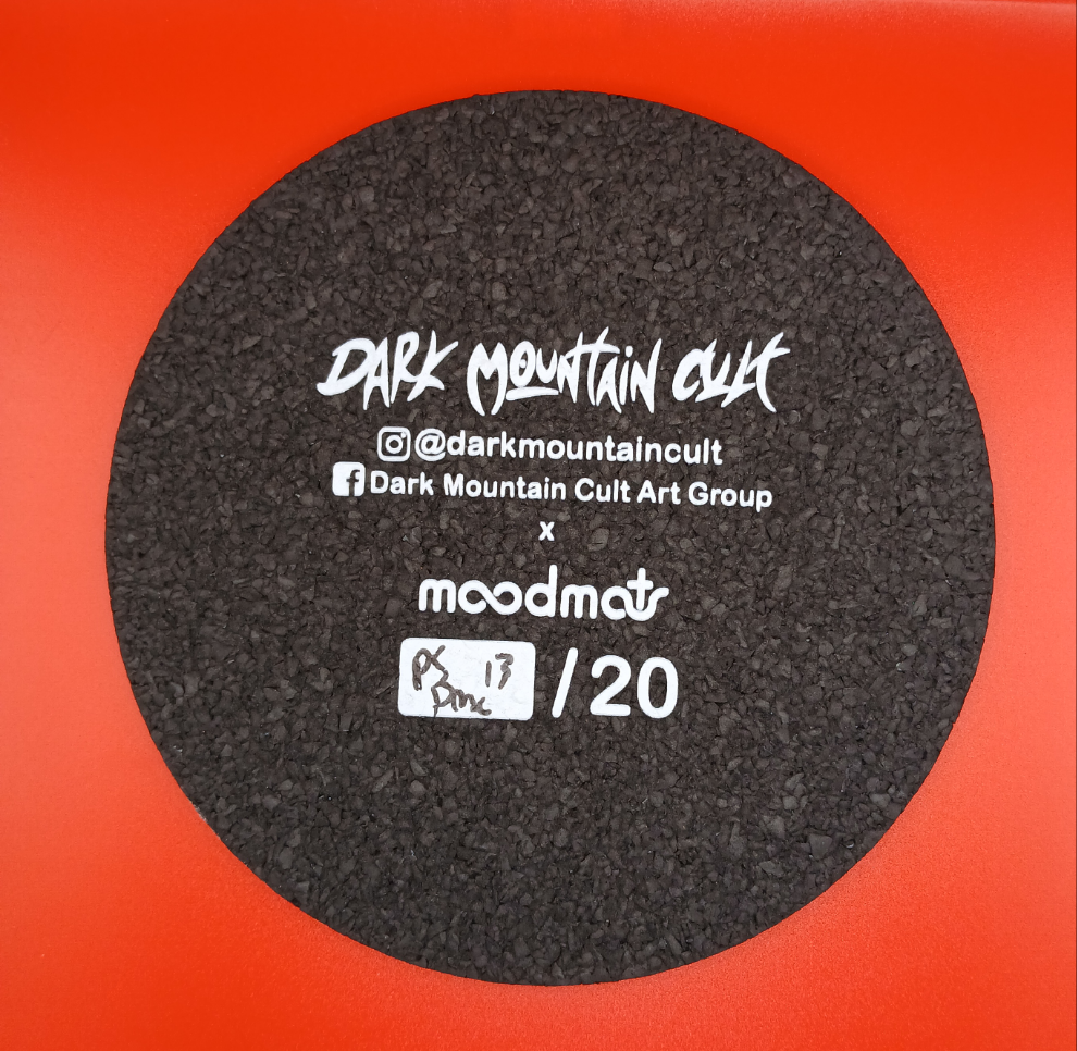 Ritual Moodmat (Yellow) by Dark Mountain Cult Moodmats.