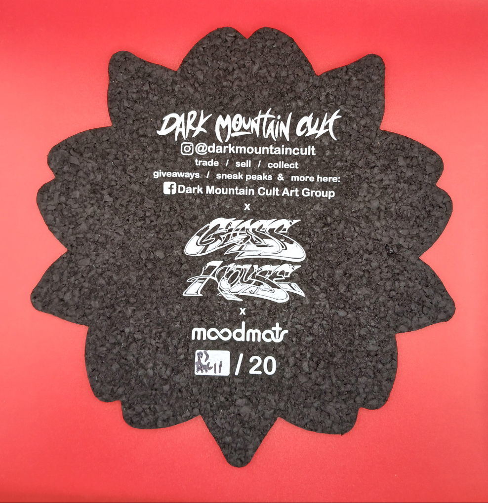 Flower Moodmat (Pink) by Dark Mountain Cult x Glass House Moodmats