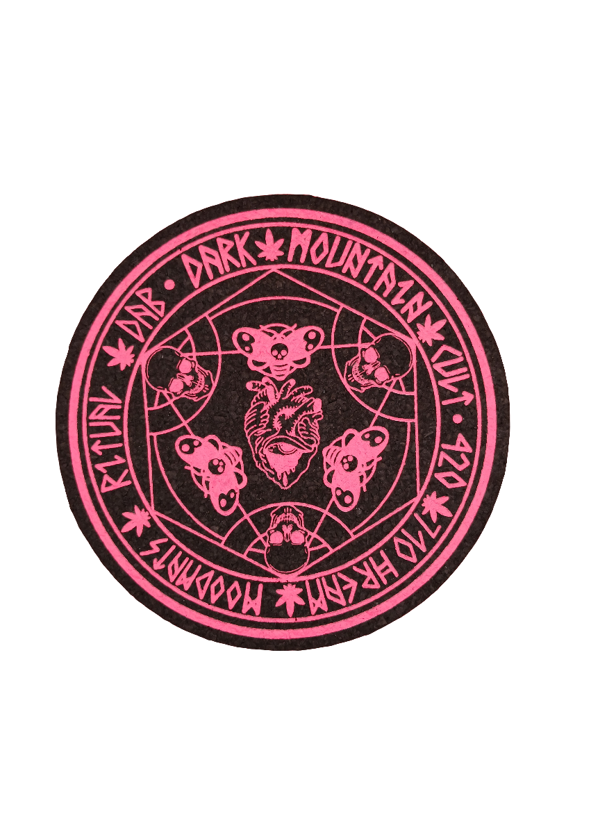 Ritual Moodmat (Pink) by Dark Mountain Cult Moodmats