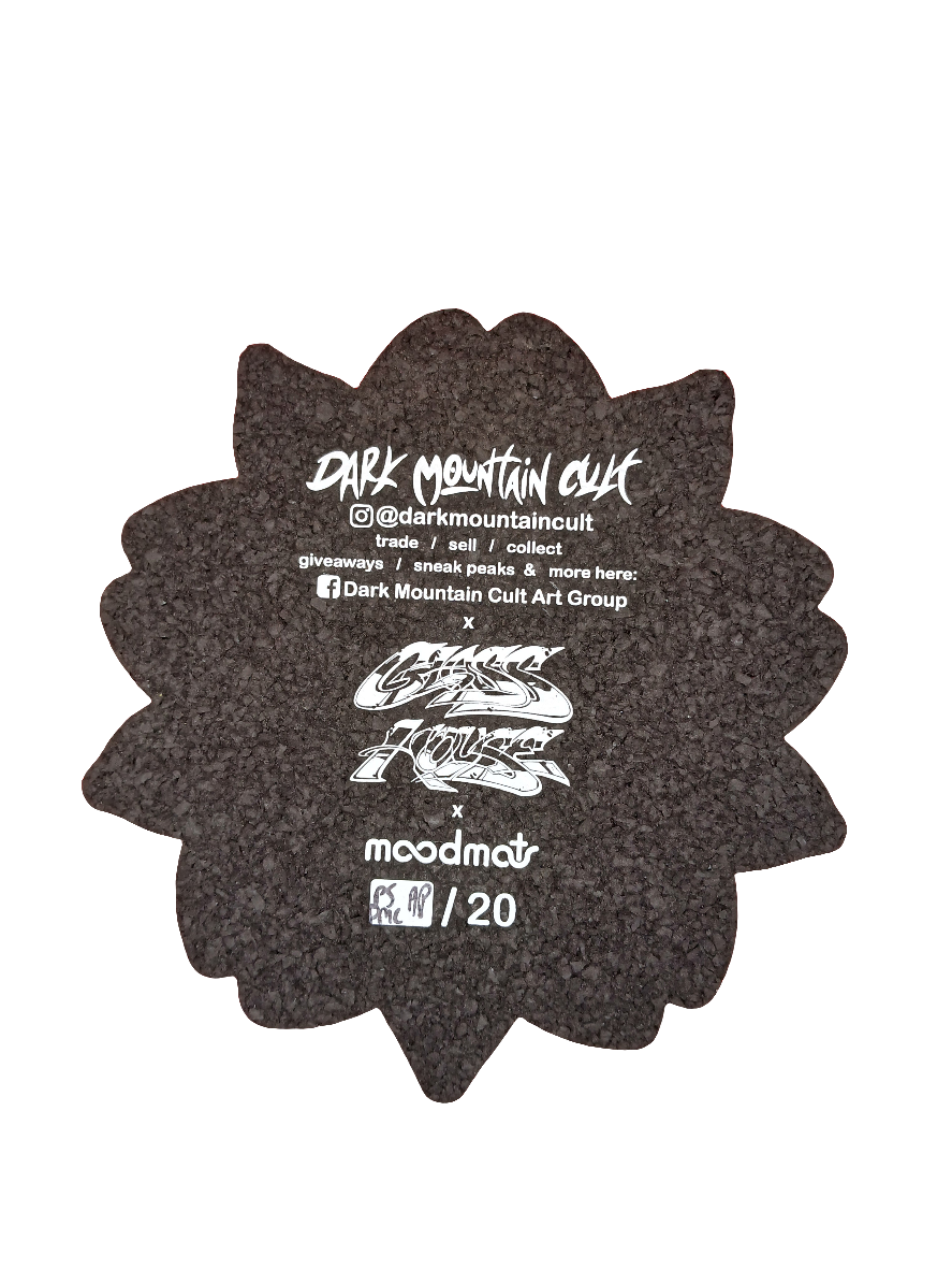 Flower Moodmat (Pink) by Dark Mountain Cult x Glass House Moodmats
