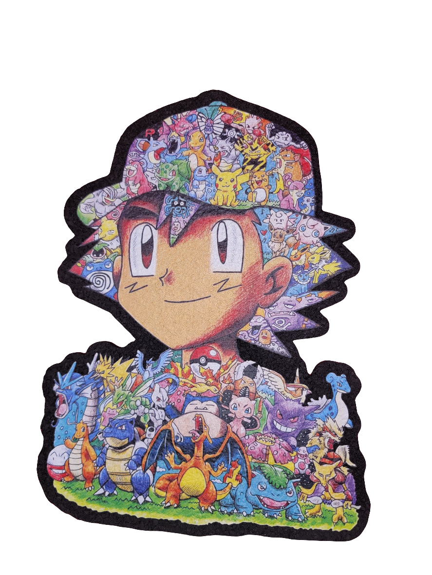 Ash Pokemon Moodmat by Little Sam (Forever Rising) x Hippie Hussle