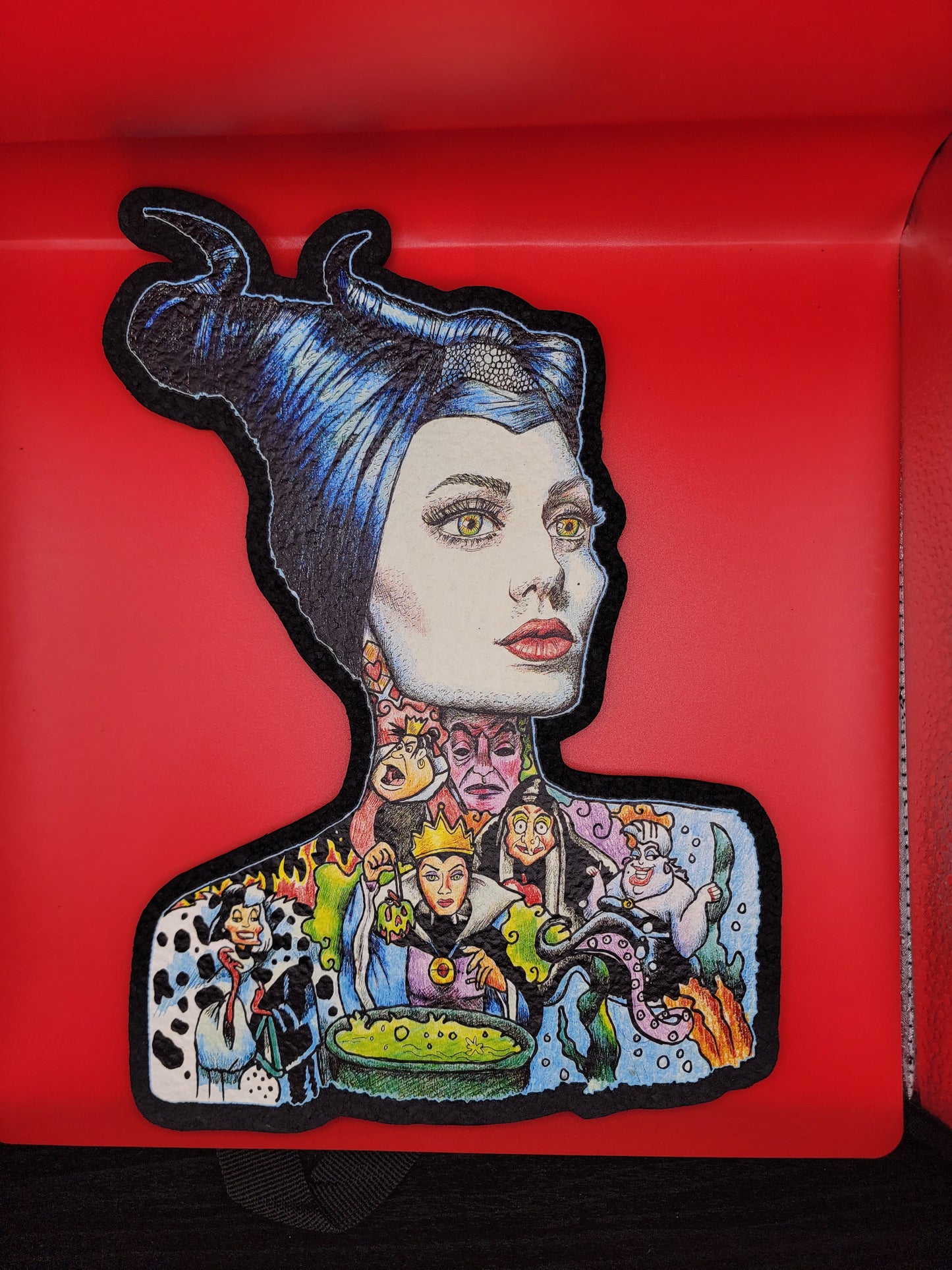 Maleficent Moodmat by Little Sam (Forever Rising) x Hippie Hussle Moodmats. Angelina Jolie, Disney

#5 of 100.

#40 of 100.