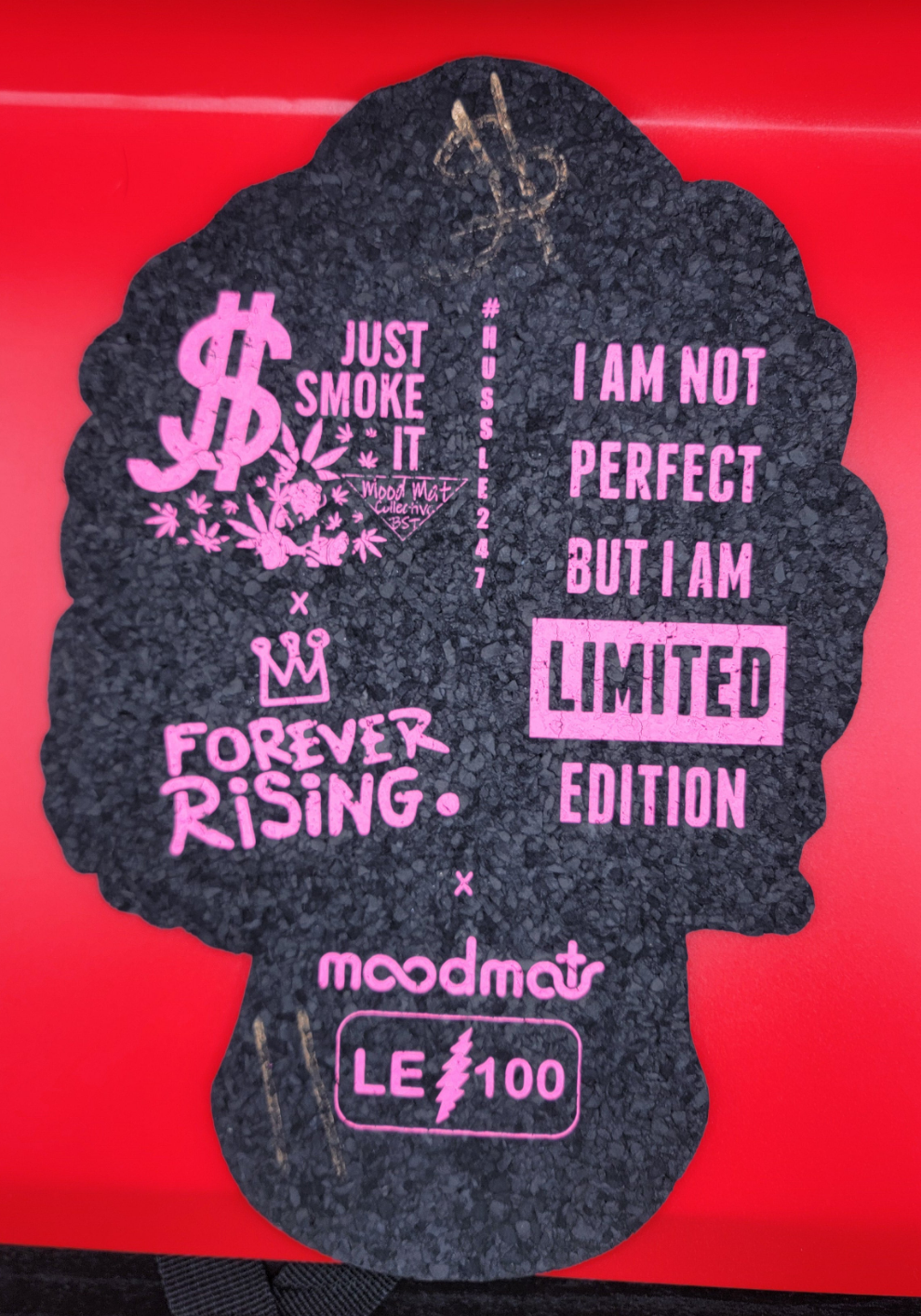 Joker Moodmat by Little Sam (Forever Rising) x Hippie Hussle Moodmats, Batman, Heath Ledger, Why So Serious